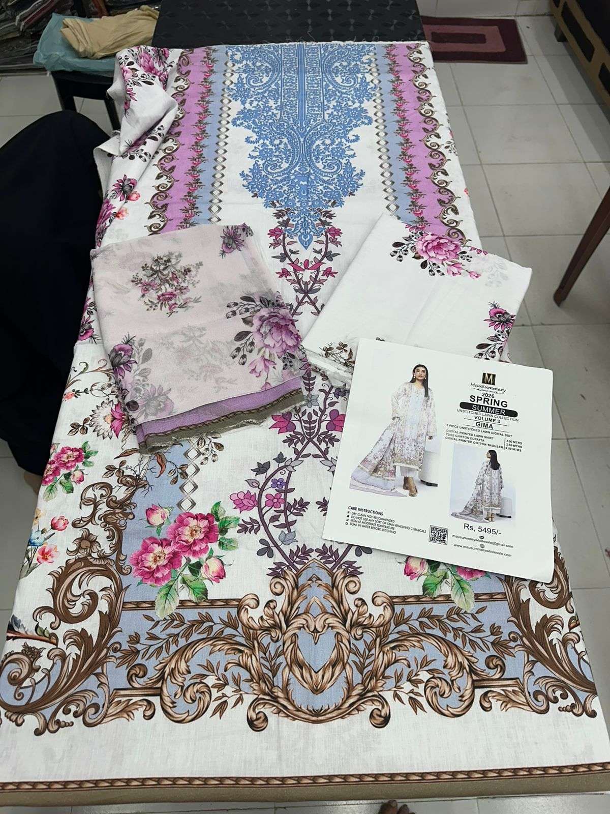 Printed Lawn Collection Vol 3 2026 by Mausummery